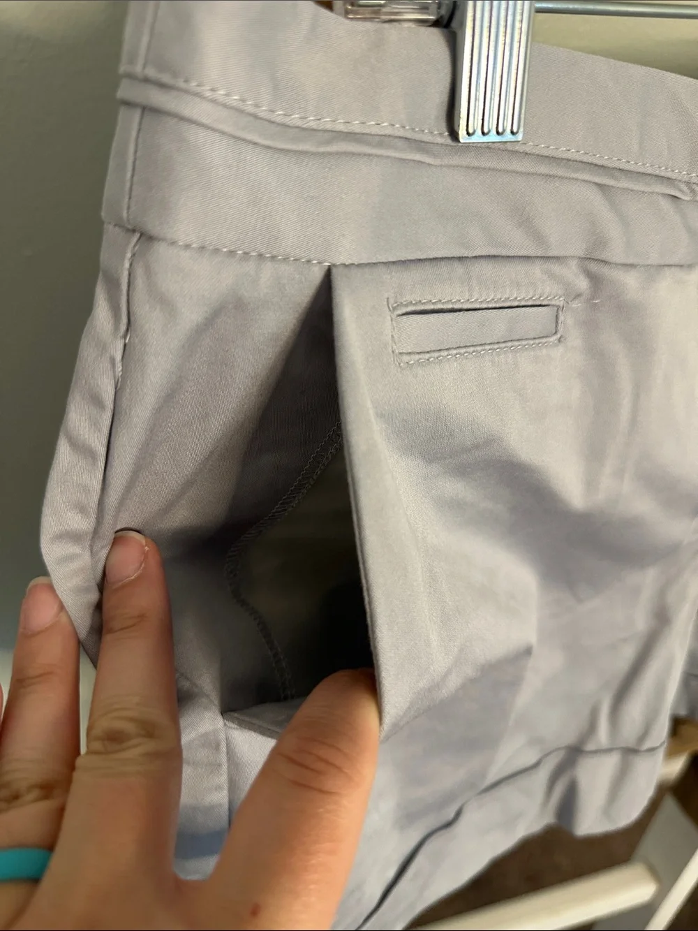 Express shorts pale